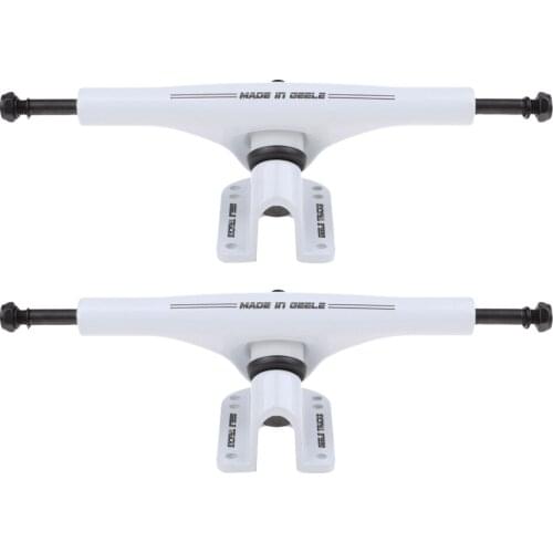 2pcs 7.25"/184mm Universal Replacement Durable Aluminum Alloy Longboard Trucks Set Skateboard Parts