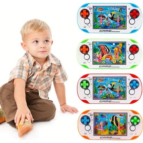 Water Ring Machine Nostalgic Childhood Children Retro Toy Game Machine Circling Game Machine Cultivate Kid Thinking Ability Toys
