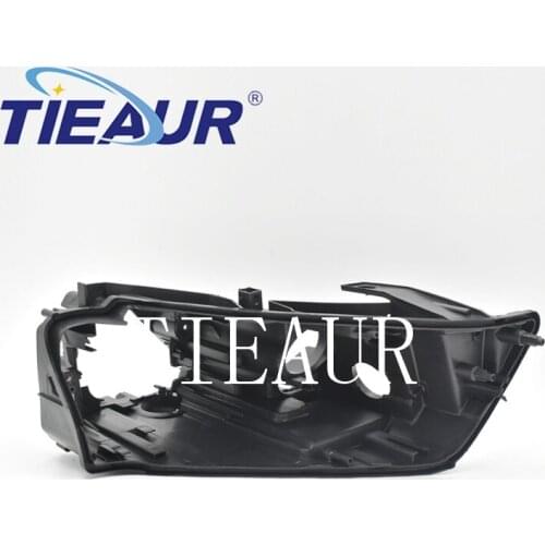 Headlight back base For Audi Q3 2012~2015 Headlight Rear Case Black lampshade Front Auto Headlight Back House