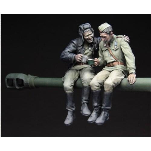 1/35 Resin Figure Model Kit Unassambled Unpainted 00S2
