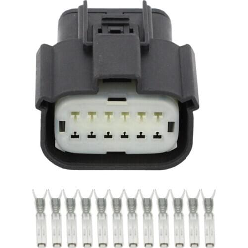 12 Pin headlamp plug harness connector with terminal DJ7121Y-1-21 12P car connector