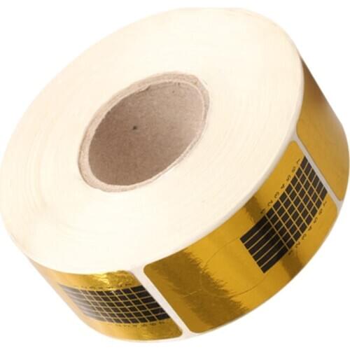 500Pcs Nail Art Sculpting Extension Forms Guide Sticker Acrylic UV Gel Tips Accessories MPwell