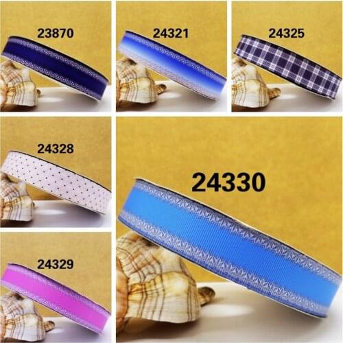 Free shipping 50 yard cartoon printed grosgrain ribbon 24330