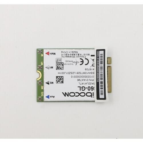 For Lenovo Thinkpad X1 carbon 7th 8th X1 Yoga 4th T490 Fibocom L860-GL WWAN Card 01AX796