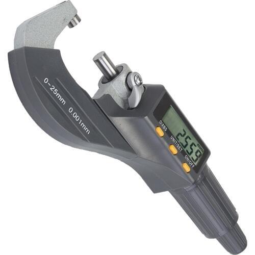 High Precision LCD Electronic Digimatic Micrometer Professional 0-25mm Outside 0-1inch/0.00005inch Measuring And Gauging Tools