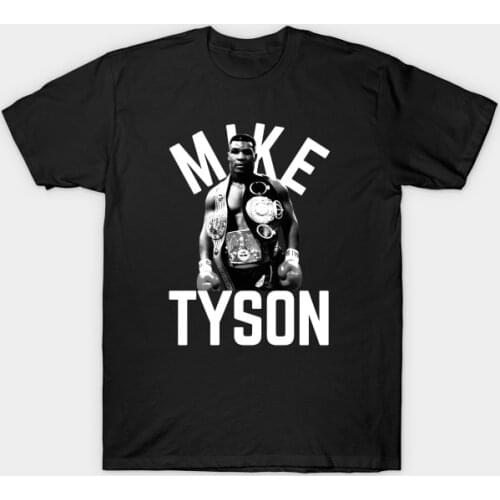 Mike Tyson Boxing Legend Mens T-Shirt Cotton O-Neck Short Sleeve T Shirt New Size S-3XL