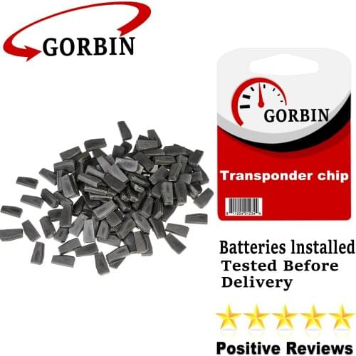 GORBIN Cemamic T5 Chip Key for Auto Blank Carbon Transponder Chip ID T5-20 Blank New Not Coded 10/20/30/50/100PCS