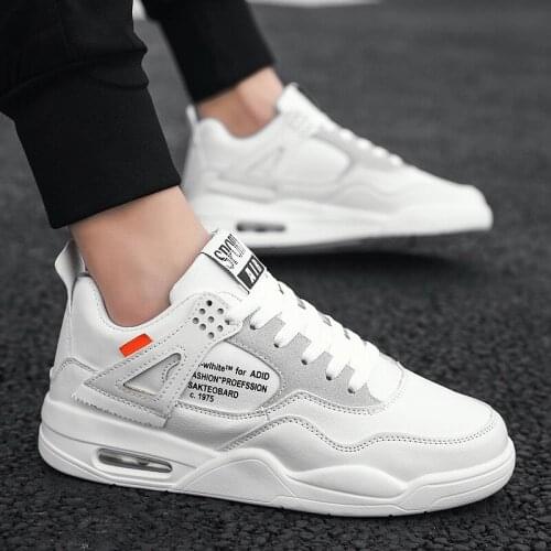Spring Autumn White Shoes Men Shoes Mens Casual Shoes Fashion Sneakers Street Cool Man Flat Shoes Footwear Zapatos De Hombre