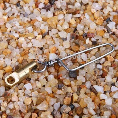 New12pcs/lot Fishing Barrel Swivel Fishing Swivel Connector Rolling Barrel Swivel Anglers Choice Carp Swivel Fishing Accessories