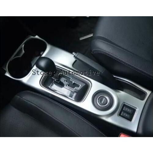 New For Mitsubishi Outlander 2015 2016 2017 ABS central Gear Panel Decorative Cover Trim 1 pcs / accessories