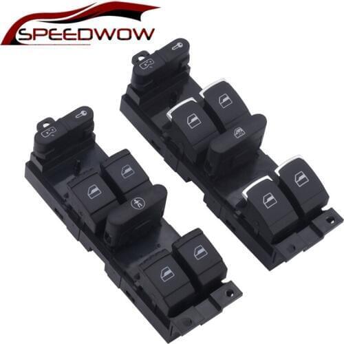 SPEEDWOW Electric Power Window Control Switch For VW Passat Golf Jetta MK4 B5 1999 2000 2001 2002 2003 2004 3BD959857/1J4959857