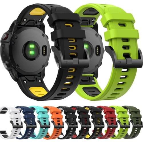 22mm WatchBand For Garmin Forerunner 945 935 /Fenix 6 5 Plus /Approach S60 Silicone Smart Watch Band Outdoor sports