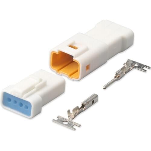 5sets JST 3 Pin automotive male female waterproof wire connector Plug 03T-JWPF-VSLE-S