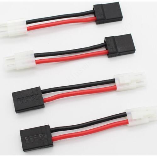 14AWG 60MM OEM TRX Plugs female connector to Tamiya male connector