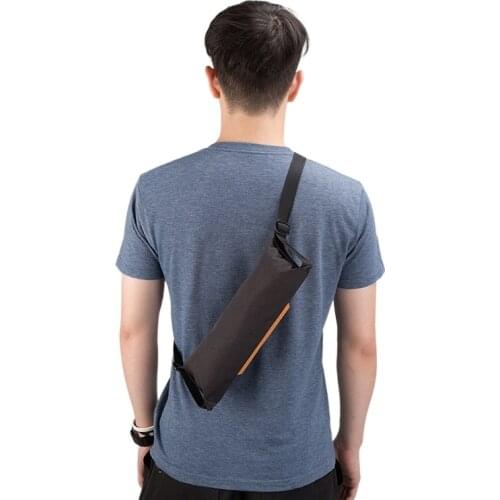 Kingsons New Crossbody Bags Dark Gray Color Adjustable Single Strap Geometric Hexagon Polyester Chest Bag crossbody bags for men