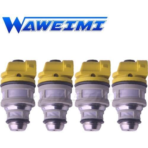 WAWEIMI 4 Pieces Fuel Injector OE IWM52300 For Fiat Punto V-W Gol Lancia Y 1.0 1.1 1.2L Good Quality Car Accessories