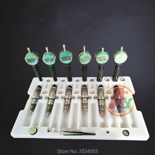 For diesel common rail injector repair parts collecting plate auto parts placing tray measuring seat placing rack