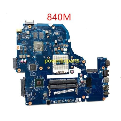 100% Working for ACER E5-572 E5-572G laptop motherboard with 840m graphic NBMQ011001 Z5WAW LA-B702P tested ok