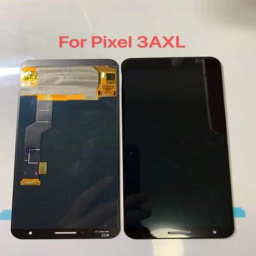 100% Super AMOLED LCD For Google Pixel 3AXL LCD For Google Pixel 3A XL Display LCD Screen Touch Digitizer Assembly 3axl Lcd