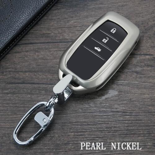 2019 Zinc Alloy Key Cover Case For Toyota Chr C-hr Land Cruiser 200 Avensis Auris Corolla Car Key Protection keychain