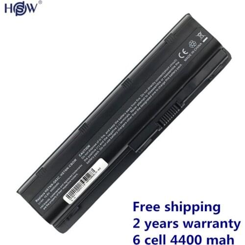 5200mAh Laptop battery for Compaq Presario g62 HSTNN-YB0X MU06 MU09 NBP6A174 NBP6A174B1 NBP6A175 NBP6A175B1 WD548AA