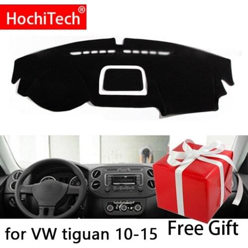 For Volkswagen Tiguan 2009-2016 2017 Right and Left Hand Drive Car Dashboard Covers Mat Shade Cushion Pad Carpets Accessories