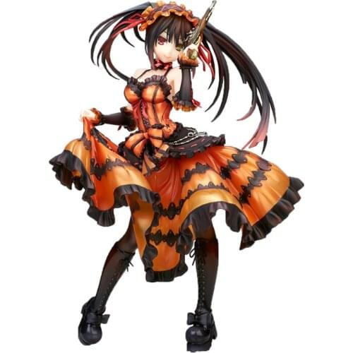 Pre-Sale Date A Live Tokisaki Kurumi Dual Horsetail Modelling Anime Action Figure Doll Japanese Hand-Made Collection Model Toys