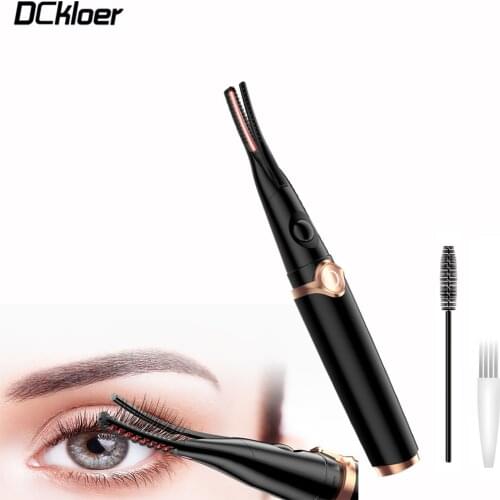 Electric Eyelash Curler Heated Eyelashes Mini Makeup Eye Lashes Heated Eyelash Curler Applicator Long Lasting Beauty Tools