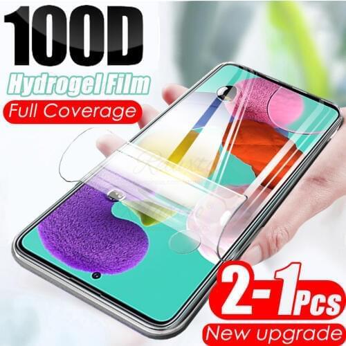 100D Soft Hydrogel Film For Samsung Galaxy A01 A11 A21s A31 A41 A51 A71 M11 M21 M51 Screen Protector for samsung cell phone M 51