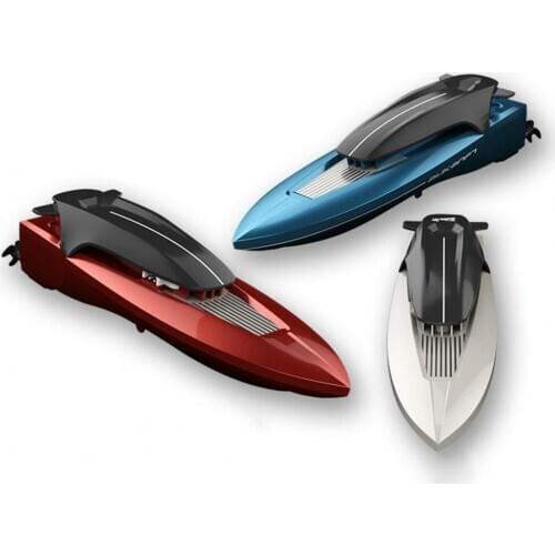Remote Control Racing mini Boat Navigation Model Toy Speedboat Design 2.4G Electric RC Boat for Children Gift