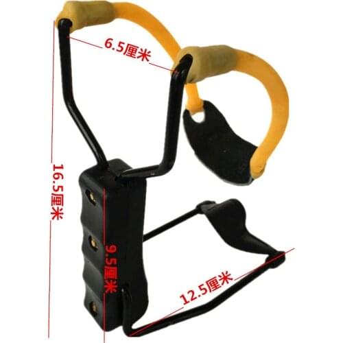 Hot sale Powerful Sling Shot Folding Adult Hunting Slingshot Camouflage Catapult Marble Metal Folding Wrist Outdoor Slingshot