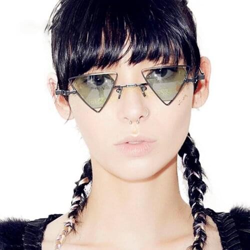 HKNA 2021 Cateye Sunglasses Women Luxury Brand Glasses For Women/Men Retro Vintage Eyeglasses Women Mirror Oculos De Sol UV400