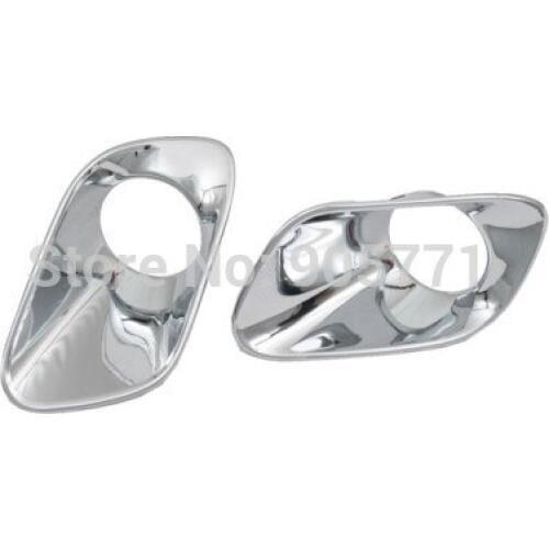 Chrome Front Fog Light Cover for Jeep Cherokee (KL) 2014 UP Free Shipping