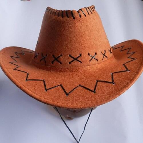 Summer Gentleman Man Knight Hat Western Cowboy Hat Scenic Spot Traveling Hat Suede Jazz Hat Chicken Fur Hat