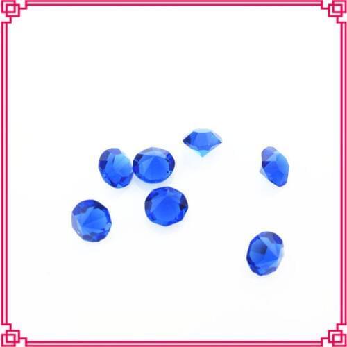 Hot Selling 100pcs 5mm 4mm Dark Blue Crystal September Birthstone Floating Charms Living Glass Memory Locket Charm DIY Jewelry