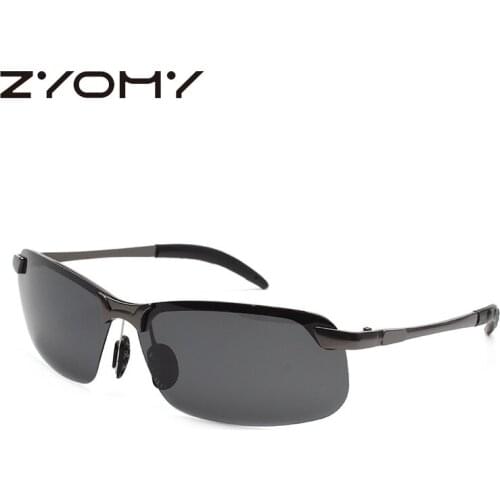 Q Brand Designer Male Eyewear Gafas UV400 Men Sunglasses Polarized Driving Glasses Small Box Oculos de sol