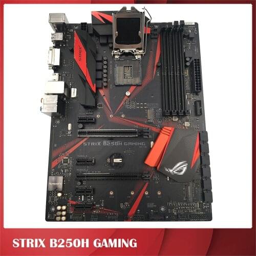 Original Mining Motherboard For Asus ROG STRIX B250H GAMING 1151 DDR4 ,Good Quality