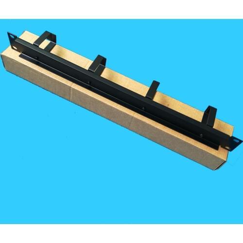 4 ring wire rack cabinet duckbill type wire ring 1U frame line is air line wiring cabinet