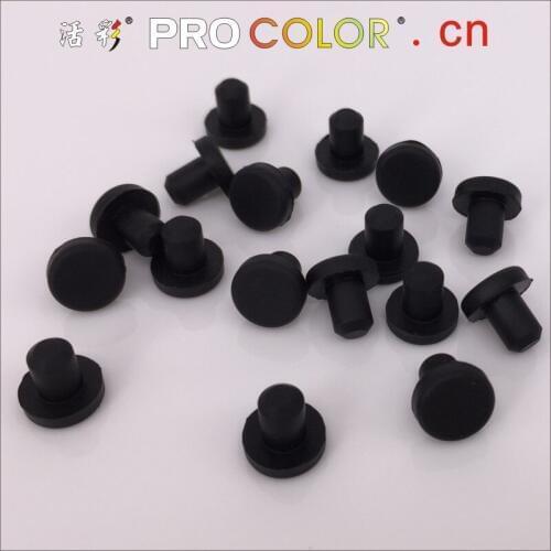 T-type Solid 2.5MM 2.5 2.2 2.3 3/32 MM High Temp Black Transparent Soft Round rubber silicone plug stuffy head stuffy cover cap