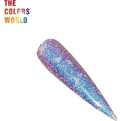 TCR6321C White Iridescent Rainbow Hexagon Shape Nails Glitter Nail Art Decoration Body Glitter Eye Shadow Makeup Face Paint DIY