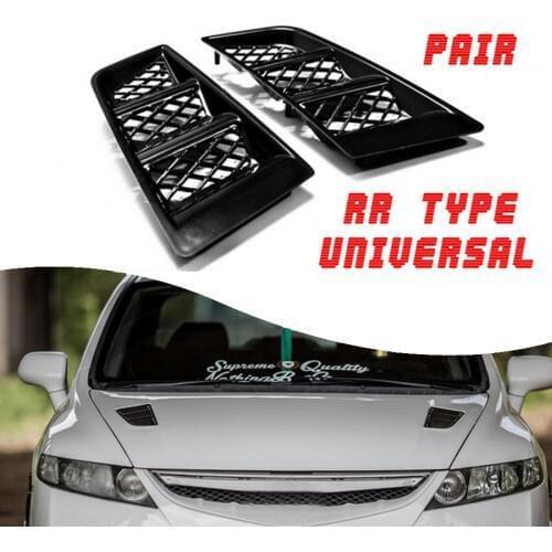 Universal RR Type Hood Vents Scoop Bonnet Air Vents Air Flow Vent Duct