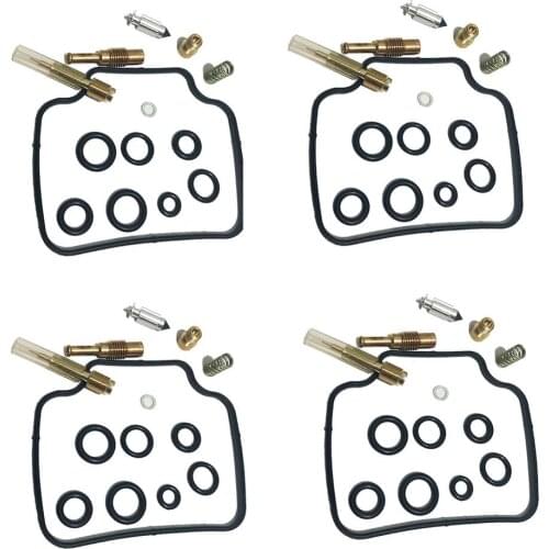 Set 4 Carburetor Carb Repair Kit For Honda CB650 CB650SC NIGHT HAWK 1983-1985 Carburateur Carb Rebuild Kit Replacement Parts