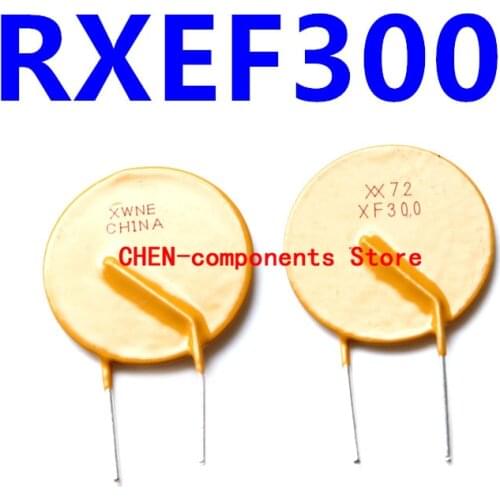 10PCS RXEF300 Self-recovery fuse 3A 72V straight Insert