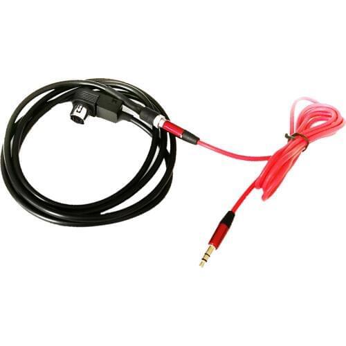 2 Pieces Car 3.5mm Jack Aux-in Audio Cable for JVC Alpine CD KS-U58 PD100 U57 U29