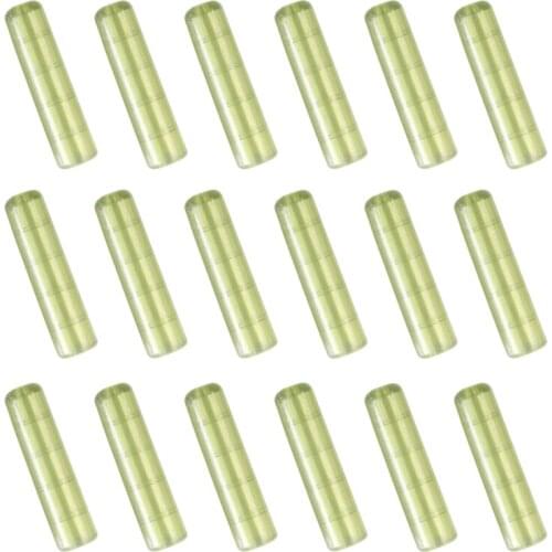 50Pcs 24Mm Carp Fishing Hose Stopper Tube Fishing Clips Rig Sleeves Protector Buffer Beads Terminal Tackle Accessories