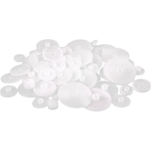 58 styles Plastic Gears Cog Wheels All The Module 0.5 Robot Parts DIY Necessary