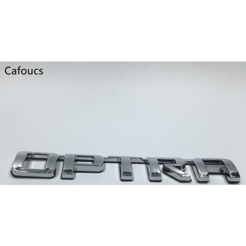 Cafoucs For Chevrolet OPTRA Trunk Rear Letters Logo badge Emblem Nameplate