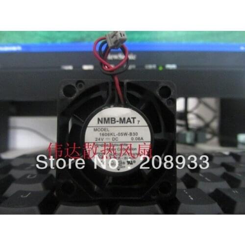 For NMB 4015 1606KL-05W-B30 24V 0.06A