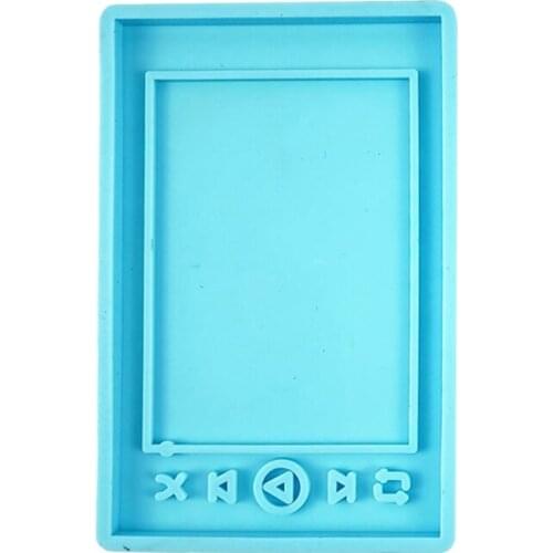 Epoxy Resin Mold MP3 Player Casting Silicone Mould DIY Craft Jewelry Making Tool A0KD
