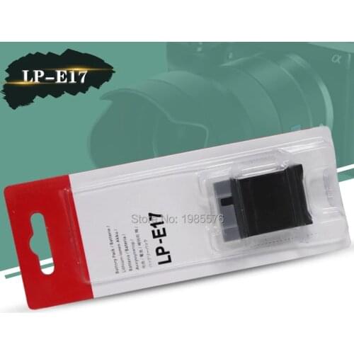 LP-E17 LP E17 For Canon EOS M3 M5 M6 200D 750D 760D 800D 8000D Rebel T6i T6s LP-E17 LPE17 LP E17 Li-ion Battery